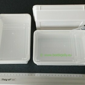 Braplast 800ml white mini box